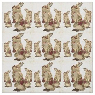 Tissu angora de lapins