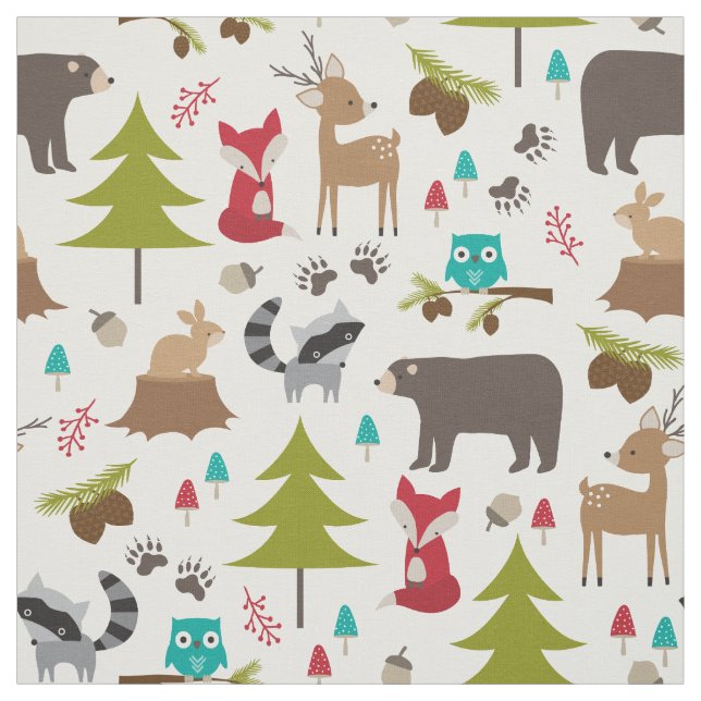 Tissu animal en bois mou (Échantillon)