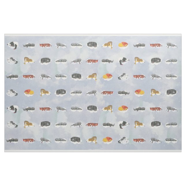 Tissu Animaux de sommeil pour piquer (Yard)