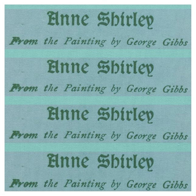 Tissu Anne/George Gibbs (Fermer)
