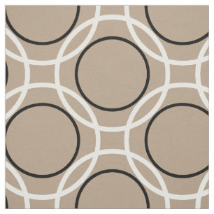 Tissu Anneaux blancs et noirs + votre backgr. et idées