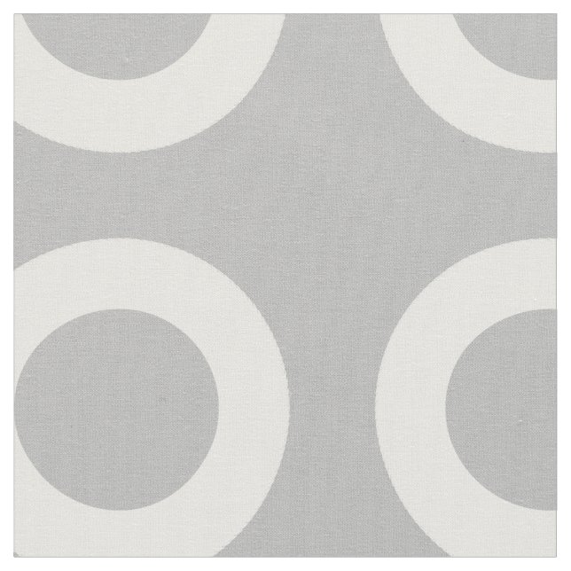 Tissu anneaux monochromatiques minimalistes (Fermer)
