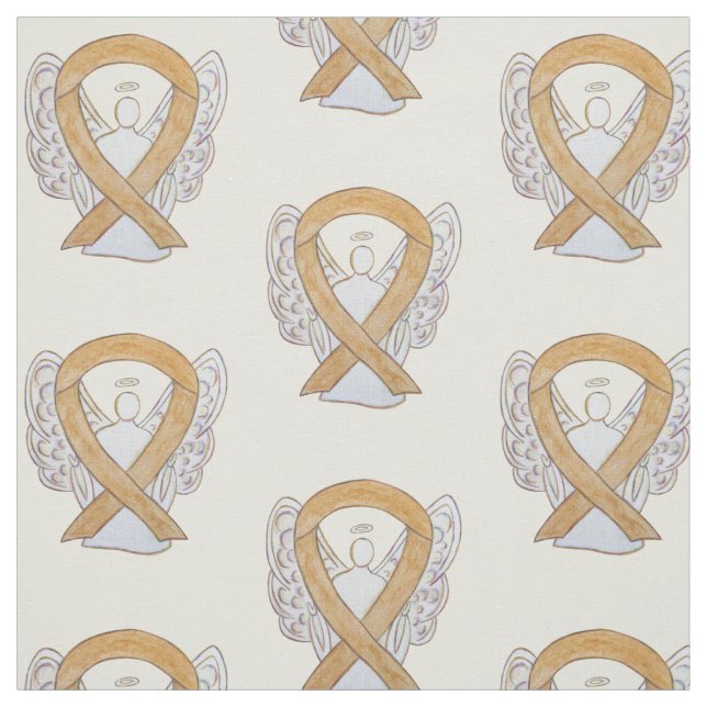 Tissu Annexe Cancer Ambre Sensibilisation Angle de ruban (Échantillon)