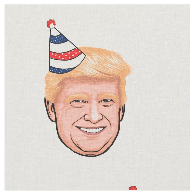 TISSU ANNIVERSAIRE DE DONALD TRUMP (Fermer)