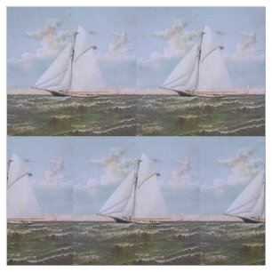 Tissu Antique voilier Slot Yacht Voilier Ocean