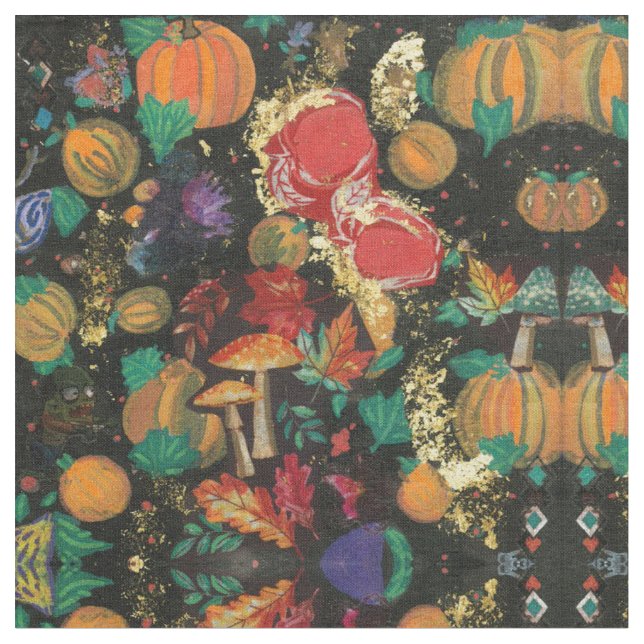 Tissu Apple & Pumpkin Spice Fall (Fermer)