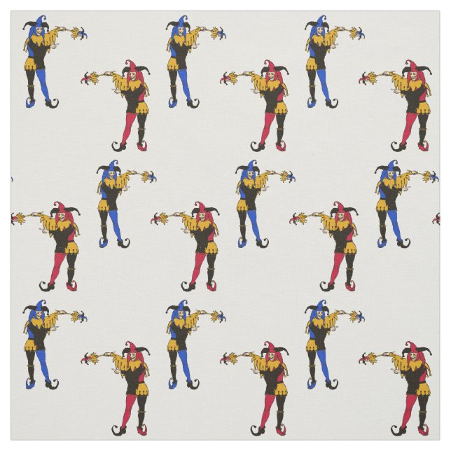 Tissu April Fool's Day Court Jesters (Échantillon)