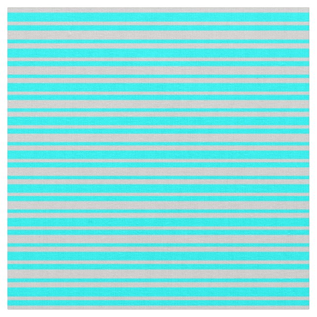 Tissu Aqua et Motif gris clair (Fermer)