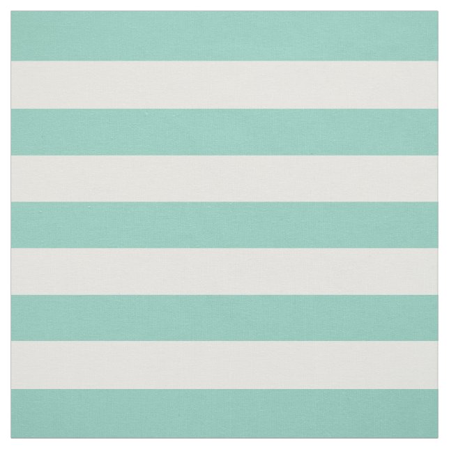 Tissu Aqua Preppy Stripes (Échantillon)