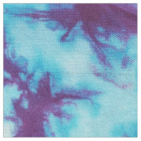 Aqua & Purple Kaleidoscope Cravate-Dye