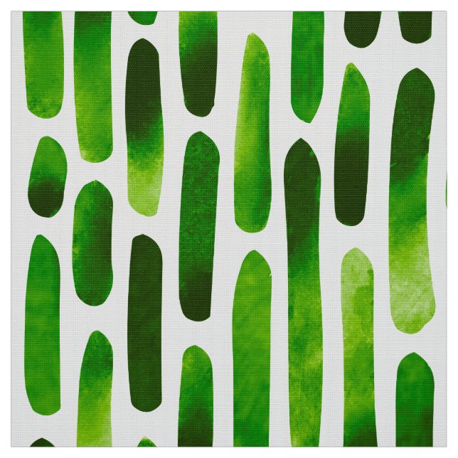 Tissu Aquarelle 091121 - Vert Grassy Toné (Échantillon)