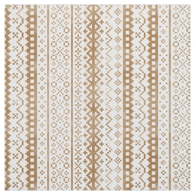 Tissu Aquarelle de l'île Flamande foncée Cabincore (Échantillon)