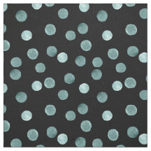 Aquarelle. En pois bleu.