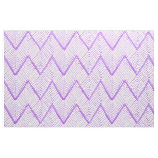 Tissu Aquarelle Shibori Primitive Zig Zag Coordonnée (Fat Quarter)