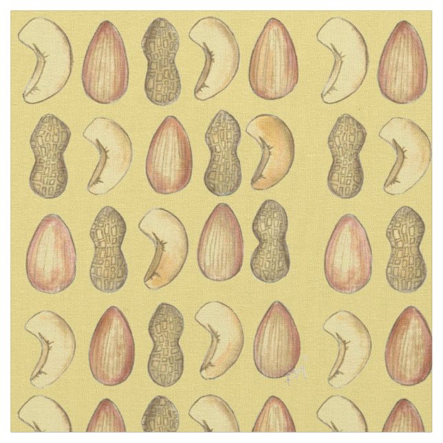 Tissu Arachides Cashews Almonds Mixtes Noix Snack Alimen (Fermer)