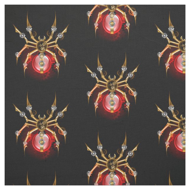 Tissu Araignée en vapeur noire (Échantillon)