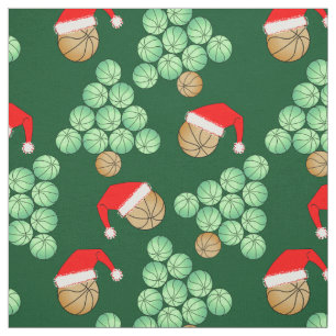 Tissu Arbre de basket de Noël