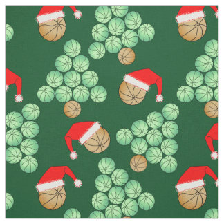 Tissu Arbre de basket de Noël