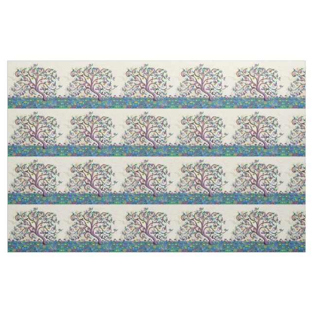 Tissu Arbre de vie (Fat Quarter)