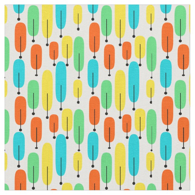 Tissu Arbres atomiques (Fermer)