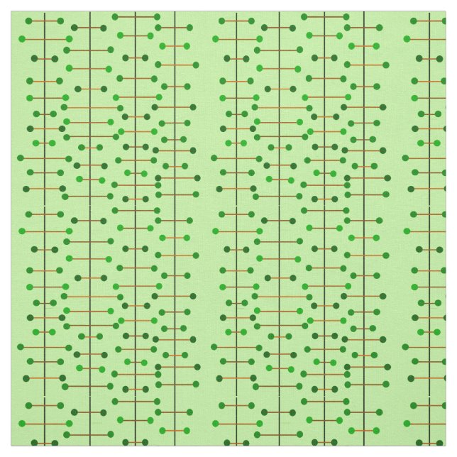 Tissu Arbres atomiques (Échantillon)