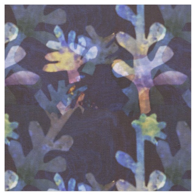 Tissu Arbres coupés en papier (Fermer)