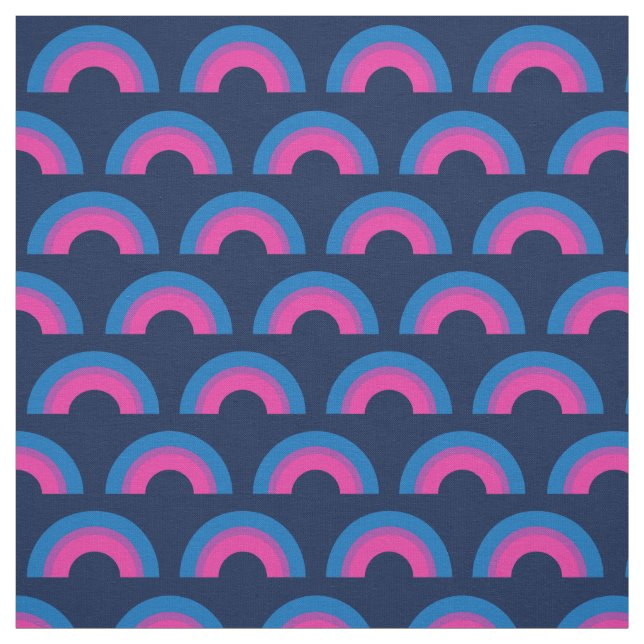 Tissu Arc en ciel bisexuel (Échantillon)