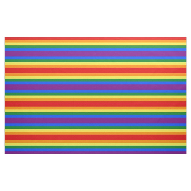 Tissu Arc-en-ciel LGBTQ (Fat Quarter)