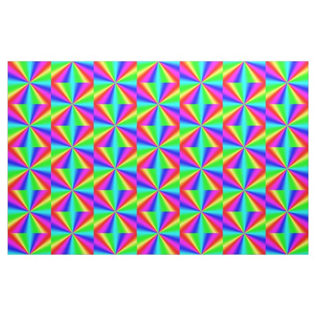 Tissu Arc-en-ciel lumineux coloré (Fat Quarter)