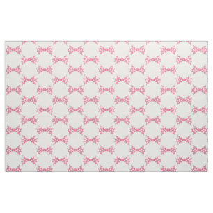 TISSU ARCS ROSES GIRLY CHICS DE POINT DE POLKA DE LA