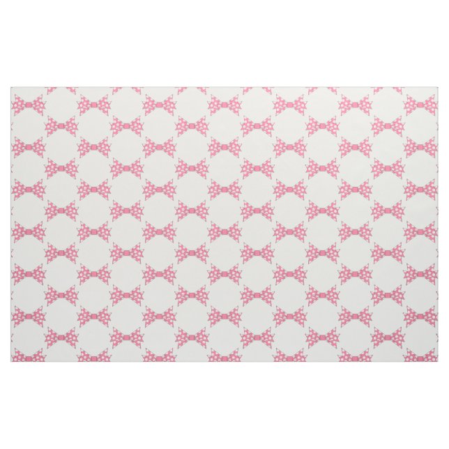 TISSU ARCS ROSES GIRLY CHICS DE POINT DE POLKA DE LA (Fat Quarter)
