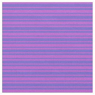 Tissu Ardoise Bleu et Orchidée Motif des bandes