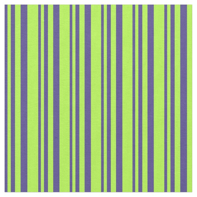 Tissu Ardoise foncée Bleu et Grandes Vert clair (Fermer)