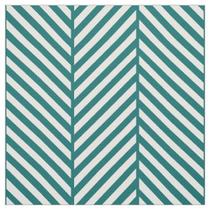 Tissu Arête Turquoise foncée Grande échelle