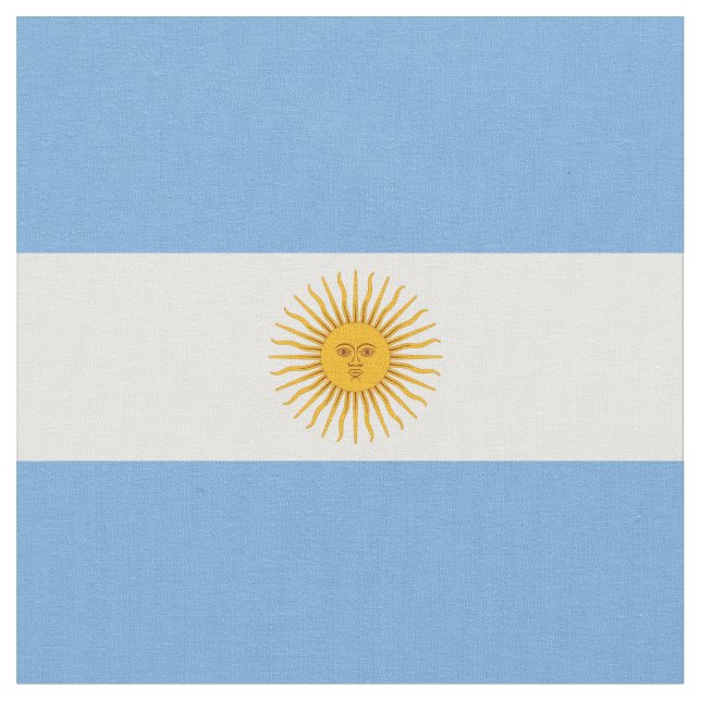 Tissu Argentina flag (Fermer)