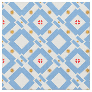 Tissu Argentine Flag & Argentine Mode textile branchée