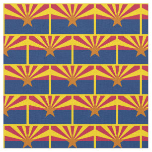 Tissu Arizona State & Arizona Flag Fabric/USA
