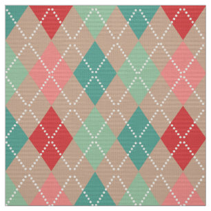 Tissu Arlequin coloré Motif géométrique 3