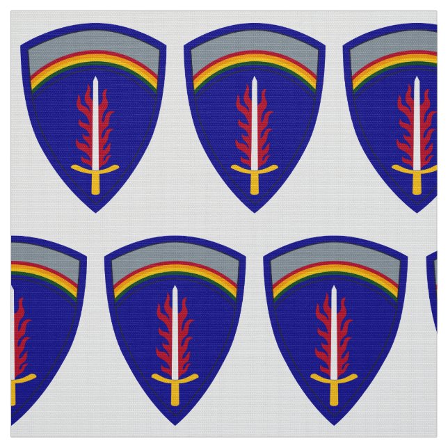 Tissu Army Europe USAREUR (Échantillon)