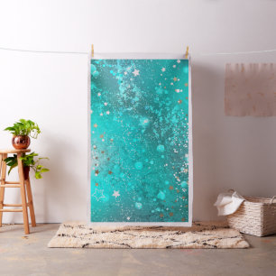 Tissu Arrière - plan à huile Turquoise de la menthe