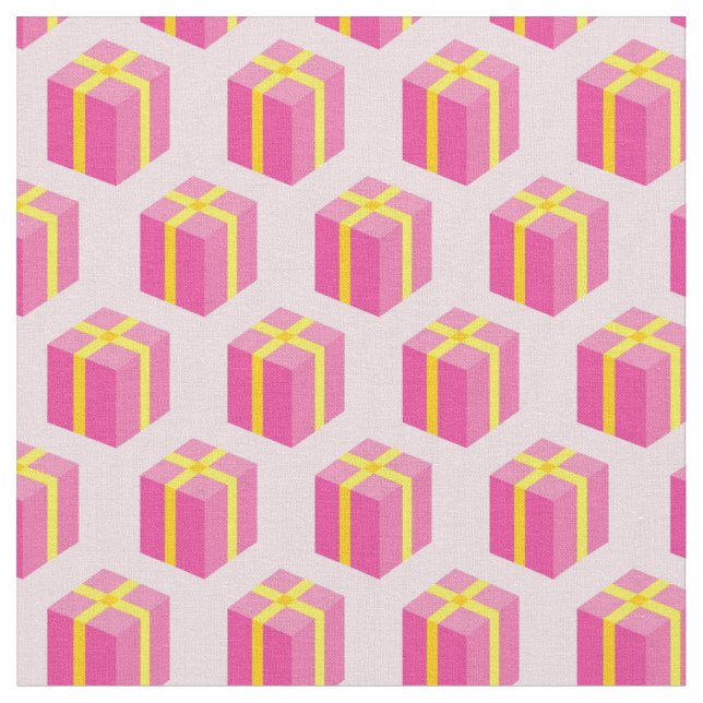 Tissu Arrière - plan avec des cadeaux (Fermer)