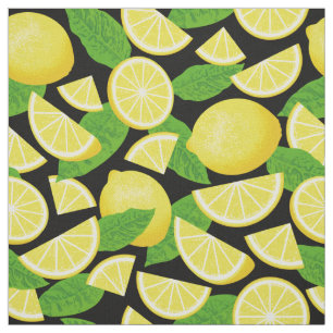 Tissu Arrière - plan citron