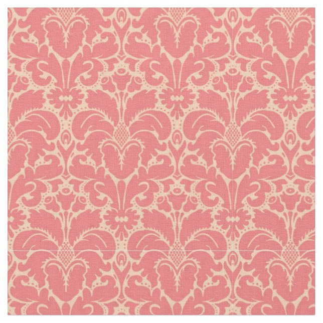 Tissu Arrière - plan damassé de style baroque (Fermer)