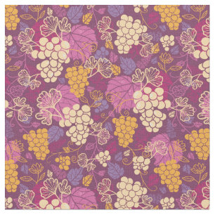 Tissu Arrière - plan doux de motif de vignes