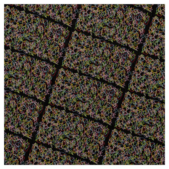 tissu arrière - plan foncé motif de forme abstrait (Échantillon)