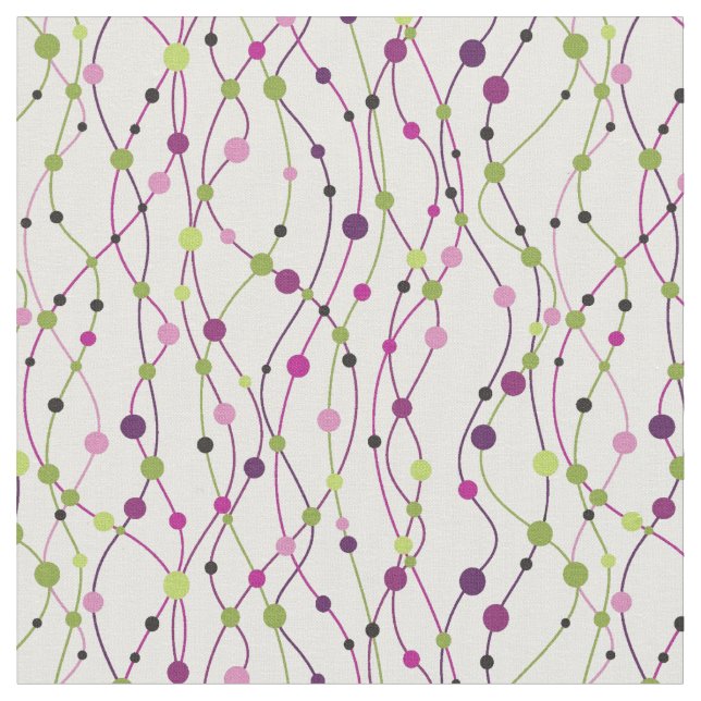Tissu Arrière - plan multicolore de point (Fermer)