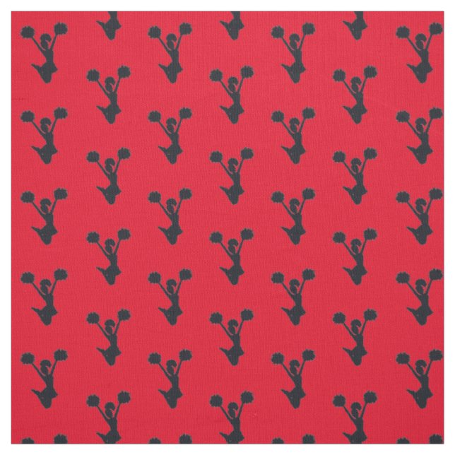 Tissu Arrière - plan rouge - Silhouette plus petite imag (Échantillon)