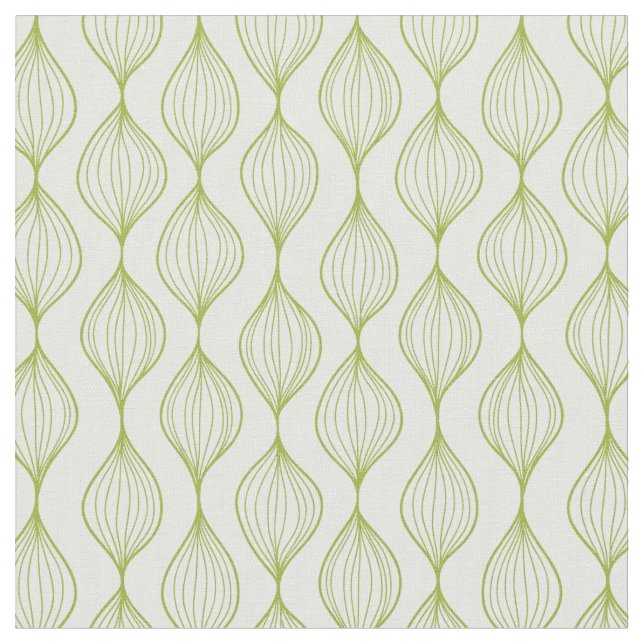 Tissu Arrière - plan vertical vert de motif d'ogee (Fermer)