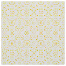 Art à la gouache abstrait jaune blanc Firebrand