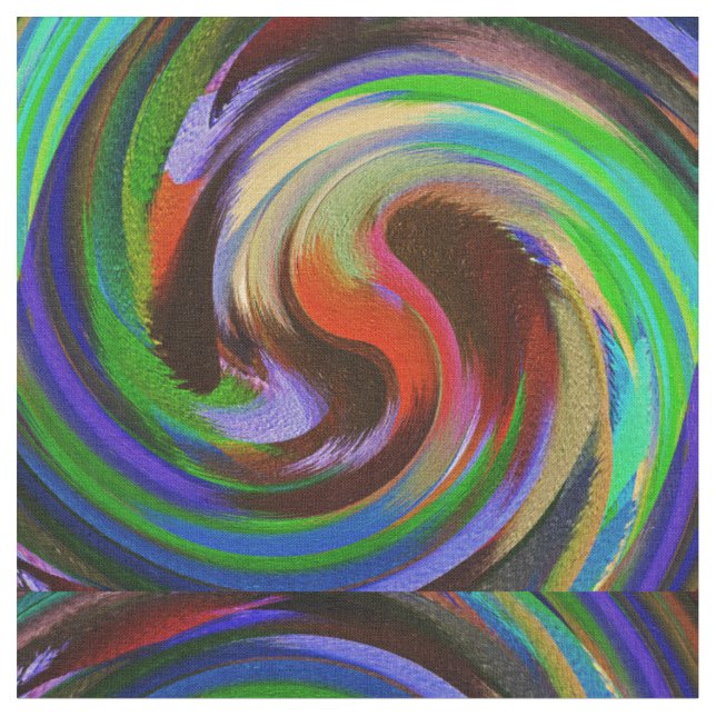 Tissu Art abstrait #20 (Fermer)
